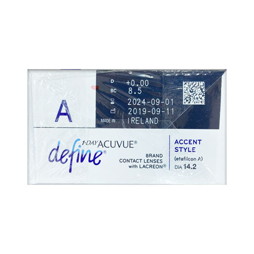 1-DAY ACUVUE  define Accent Style 90 Pack