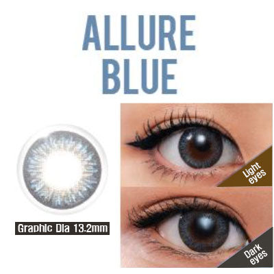 Alcon FreshLook One-Day CC Lens 30 pack (Satin Maple, Allure Hazel, Allure Gray, Allure Blue)