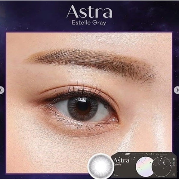 Clalen 1 day Astra Estelle Gray Color Pearl Lens 30 Pack
