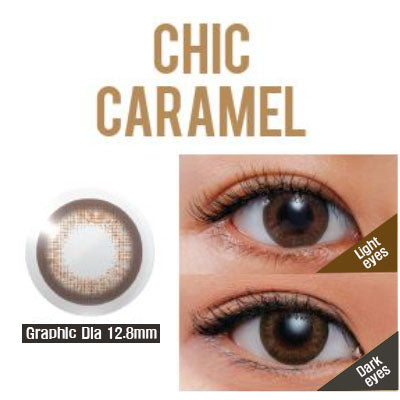 Alcon FreshLook One-Day CC Lens 30 pack (New colors Chic Smoke, Chic Caramel)