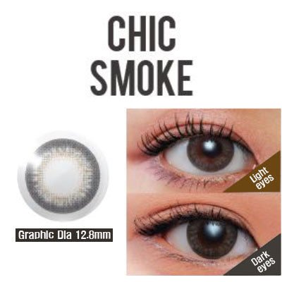 Alcon FreshLook One-Day CC Lens 30 pack (New colors Chic Smoke, Chic Caramel)