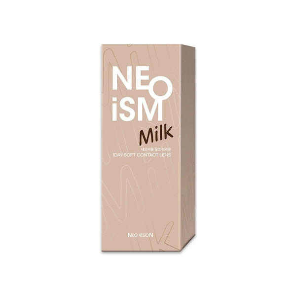 NEOISM MILK BROWN 1 Day Color Lens 50 Pack