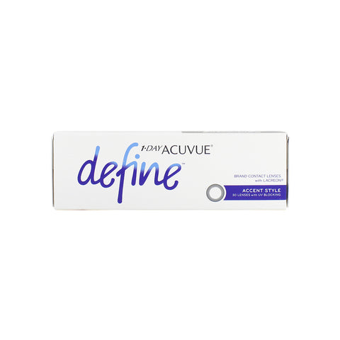 1-DAY ACUVUE  define Accent Style 30 Pack