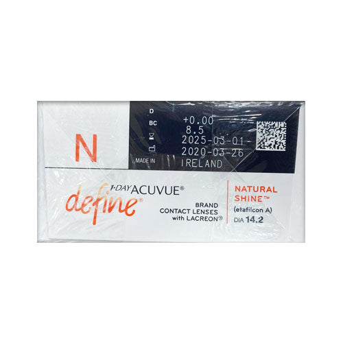 1-DAY ACUVUE  define Natural Shine 90 Pack