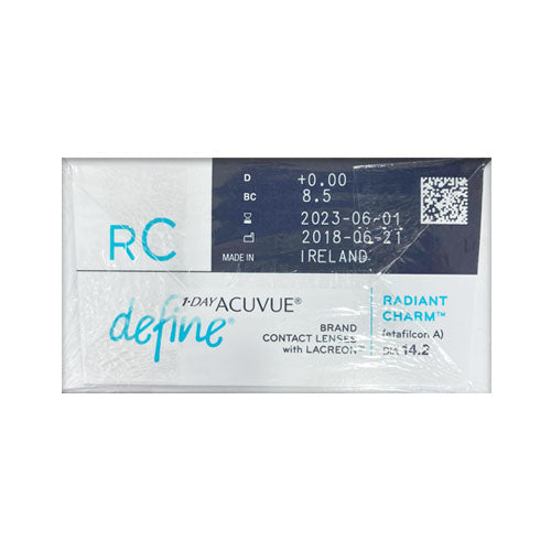 1-DAY ACUVUE  define RADIANT CHARM 90 Pack