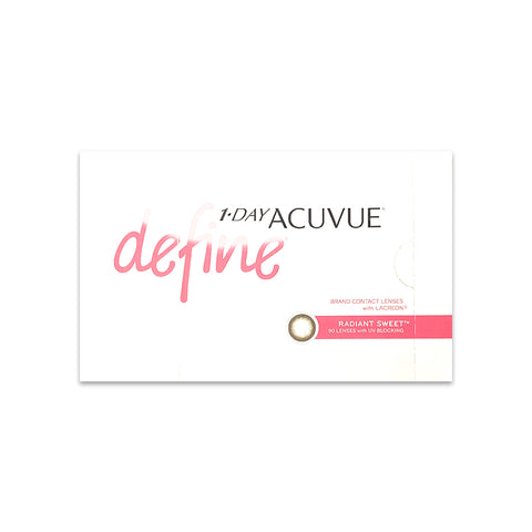 1-DAY ACUVUE  define RADIANT SWEET 90 Pack