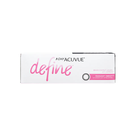1-DAY ACUVUE  define RADIANT SWEET 30 Pack