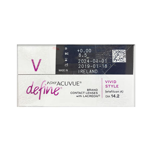 1-DAY ACUVUE  define Vivid Style 90 Pack
