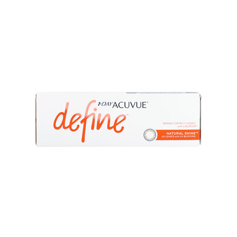 1-DAY ACUVUE  define Natural Shine 30 Pack