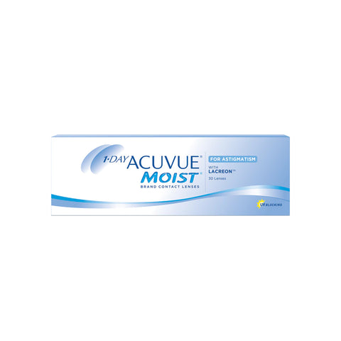 1-DAY ACUVUE MOIST ASTIGMATISM 30 Pack
