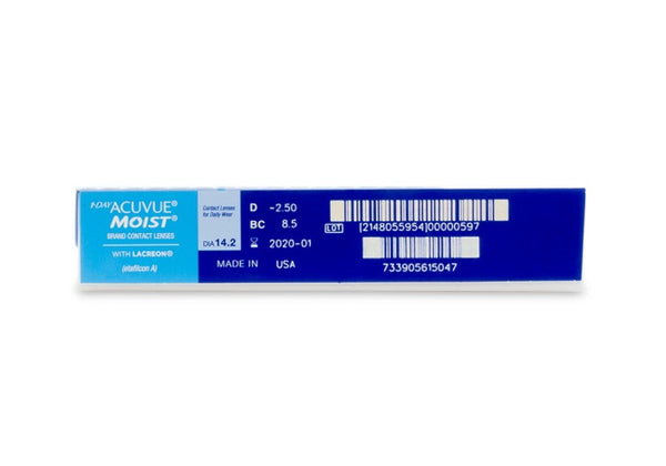 1-DAY ACUVUE MOIST 90 Pack