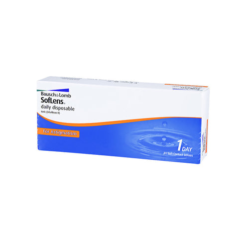 Bausch & Lomb SofLens daily disposable Toric for Astigmatism 30 pack