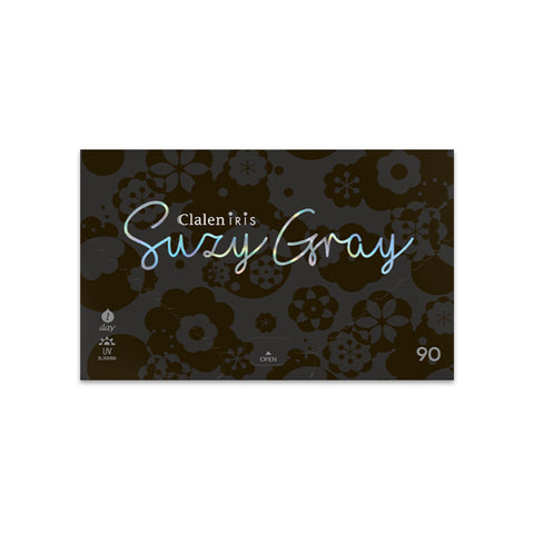 Clalen 1day iris Suzy Gray Color Lens 90 Pack