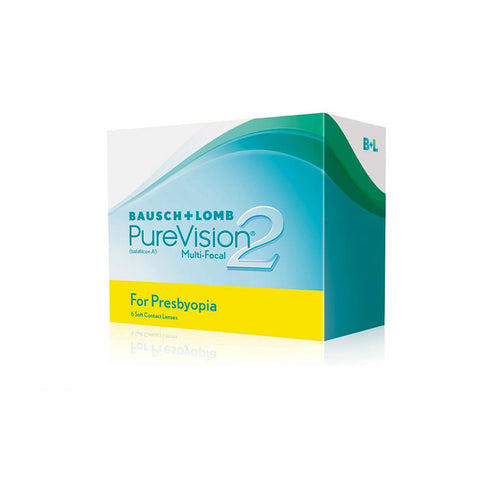 Bausch & Lomb PureVision 2 Multi-Focal For Presbyopia 6 Pack