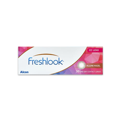 Alcon FreshLook One-Day CC Lens 30 pack (Satin Maple, Allure Hazel, Allure Gray, Allure Blue)
